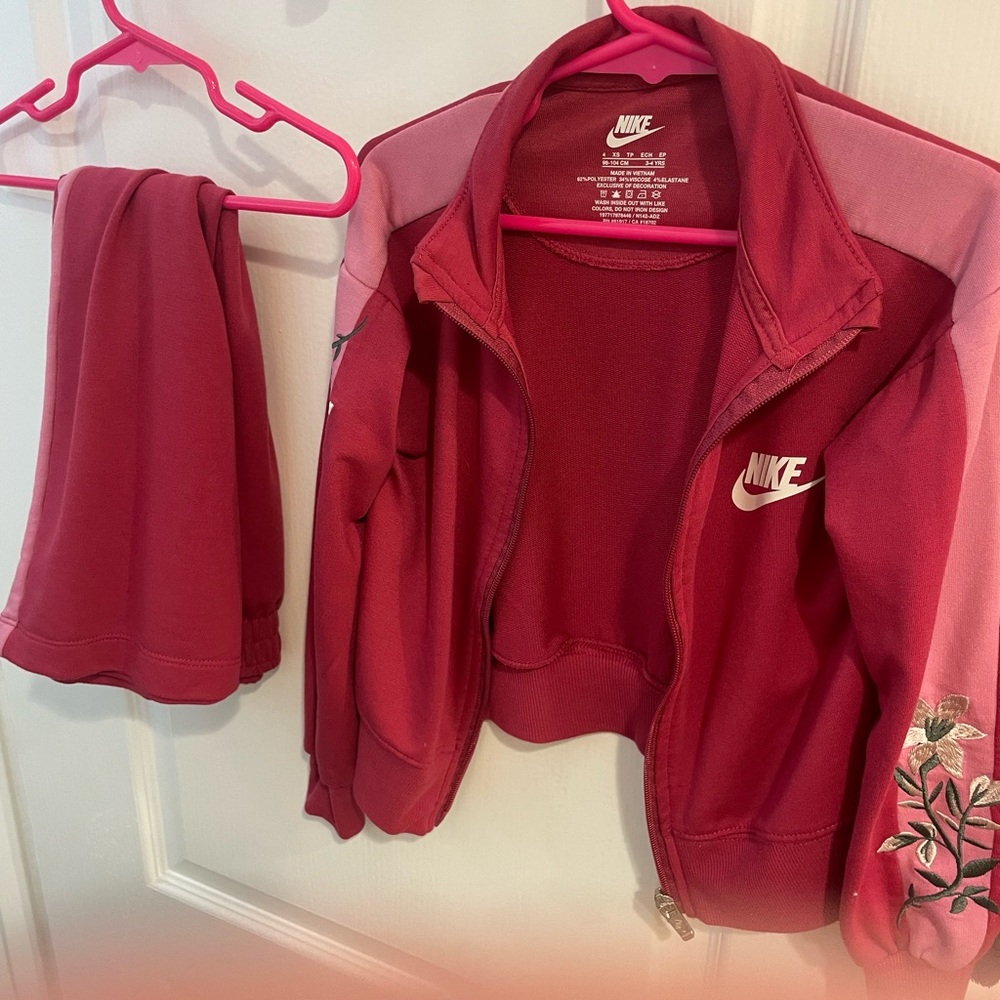 Nike Red Jacket with Logo